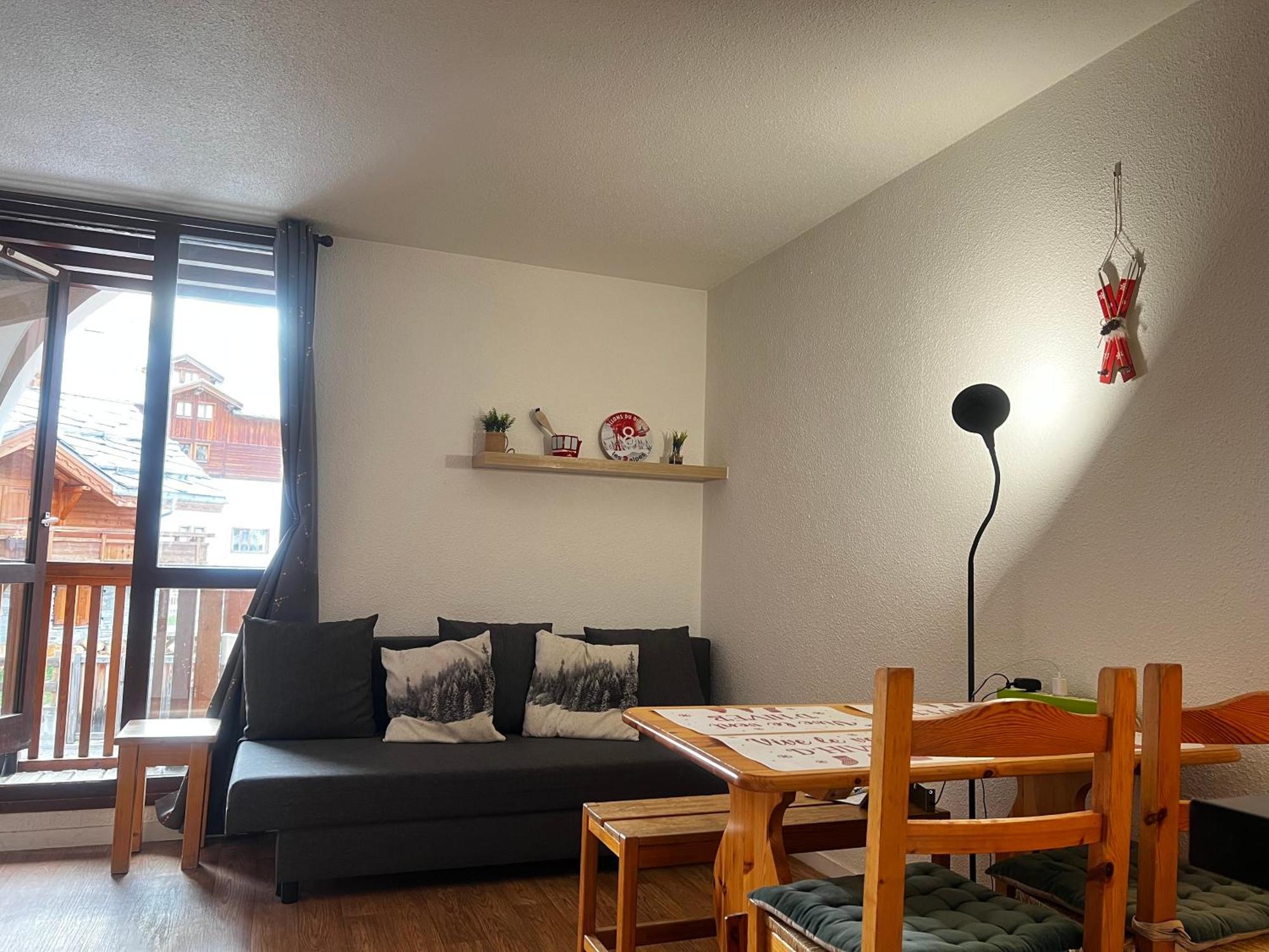 Cosy Central Studio With A View, Balcony 20M2 4Ppl Venosc Luaran gambar